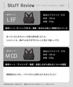 CW-X 【WOMEN】 スポーツブラ ハイ サポートタイプ 【高木美帆選手愛用】 バストをしっかり守る 吸汗速乾 HTY198 /ワコール