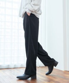 WEGO 【ウエストゴム】TRイージーストレートパンツ