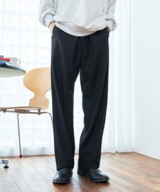 WEGO 【ウエストゴム】TRイージーストレートパンツ