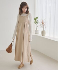 WEGO 【ANGIE VINTAGE】バックベルトジャンパースカート