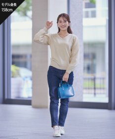 Tiaclasse 【洗える】ドットチュールコンビニットトップス