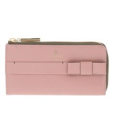 LANVIN en Bleu シャリテ コンパクトL字ファスナー長財布