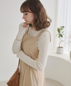 WEGO 【ANGIE VINTAGE】バックベルトジャンパースカート
