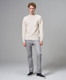 JOSEPH HOMME 新柄【イージーケア】 ヴィスコースリンクス　モックネックニット