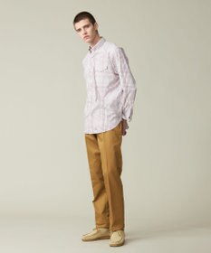 J.PRESS MEN ポプリンマルチチェック ボタンダウンシャツ