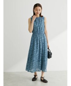 Green Parks ・ＥＬＥＮＣＡＲＥ　ＤＵＥ　フラワージャカードワンピ