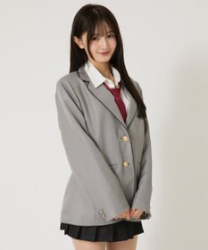 WEGO 【SCHOOLITEM】スクールパイピングブレザー