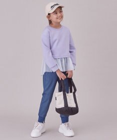 UNFILO 【110-150cm】デニムジョグパン(UNISEX)