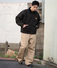 WEGO 別注RED　KAPタックワイドチノパンツ