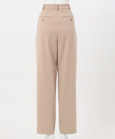 23区 【エステータ】コットンダブルクロス テーパード ワイドパンツ