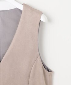 J.PRESS LADIES L 【洗える】スウェードダンボール ジャンパースカート