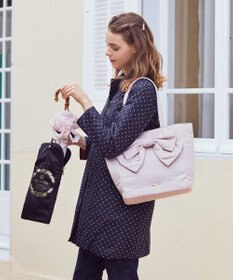 Maison de FLEUR 撥水加工3ルームトートバッグ