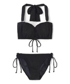 San-ai Resort（三愛水着楽園） 軽い着け心地でしっかり盛れる【楽盛り水着】　ラメギャザーワイヤー水着　9M　【San-ai Resort（サンアイリゾート）】