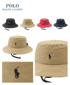 MOONBAT POLO RALPH LAUREN 刺繍 リップパラソルハット