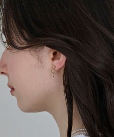 Phoebe 〈痛くないシリーズ/金属アレルギー対応〉ミルキースパークライトフィットイヤリング/ニッケルフリー/星