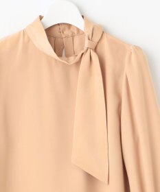 Feroux 【洗える】クラシカル リボンタイブラウス