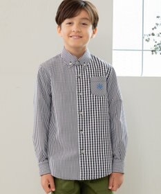 J.PRESS KIDS 【110-130cm】ギンガムチェック シャツ