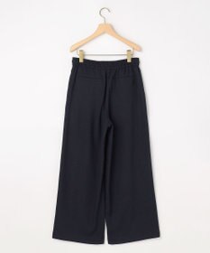 組曲 ライトリネンライクイージーワイド パンツ