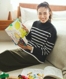 ANY L 【手洗い可/ウエストゴム】裏起毛ハイストレッチタイトスカート