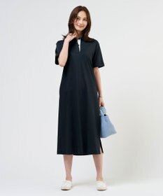 J.PRESS LADIES S 【WEB限定】コットンスムース ポロワンピース