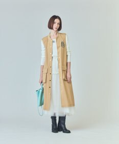 GRACE CONTINENTAL ツイードコンビチュールスカート