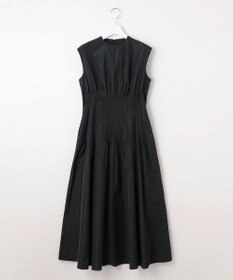 23区 L 【エステータ】シャイニータフタ ピンタック ワンピース