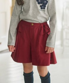 組曲 KIDS 【150-160㎝】ソフトストレッチ ショートパンツ