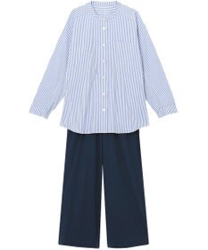 ワコール／睡眠科学 パジャマ 長袖 長ズボン 綿混(本体) ここちよく眠れる 寝返りしやすい レディース YDX509 睡眠科学／ワコール