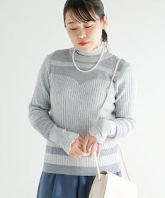 CRAFT STANDARD BOUTIQUE シアーニット長袖プルオーバー