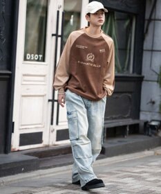 WEGO 【ユニセックス着用ITEM】フェイクスウェードゲームプルオーバー