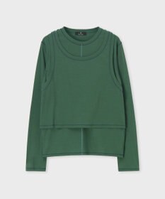 Paul Smith レイヤード シアー カットソー