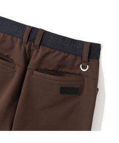 ZERO HALLIBURTON 【防透け加工】アンチシースルーパンツ 82750 洗濯可能 撥水 ストレッチ素材 ゴルフ ZHG-W11a