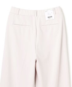 UNFILO L 【ウエストゴム/美シルエット/15サイズ展開】BEAUTY MOVE ワイドストレートパンツ