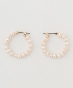 PEARL HOOP PIERCED EARRINGS 淡水バロックパール ピアス / TOCCA