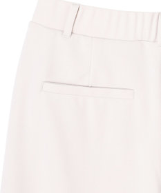 UNFILO L 【ウエストゴム/美シルエット/15サイズ展開】BEAUTY MOVE ワイドストレートパンツ