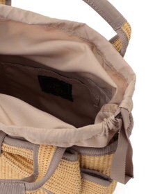 TOCCA BIG RIBBON SUMMER POCHETTE かごバッグ