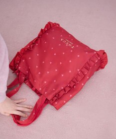 撥水】DANCING LOVE FRILL SUBBAG サブバッグ / TOCCA