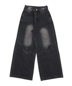 WEGO フェイクシャツスリーブデニム