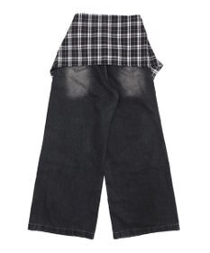 WEGO フェイクシャツスリーブデニム