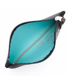 A.D.M.J. 【魔法の様に軽い】マジックライト/イタリアンファブリックステッチ刺しゅうフラットポーチ2セット(S・M)