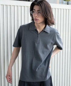 WEGO 【ユニセックス着用ITEM】ブリーチカノコハーフZIPポロ（SS）
