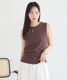 earth music&ecology 【WEB限定】リブタンクトップ