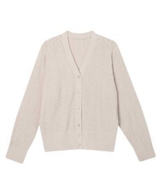 une nana cool とろみ素材がここちよいカーディガン　ｍｏｉ　ｒｏｏｍ（モアルーム）