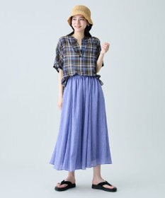 ANY エアーシャンブレースカート