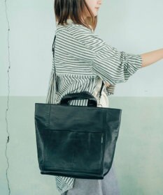本革/2way】NUANCE - TOTE SHOULDER 本革トートショルダー