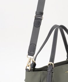 LA BAGAGERIE ポリエステルキャンバス　2WAYミニトート