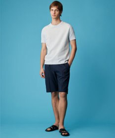 JOSEPH ABBOUD 【オーガニックコットン使用・日本製】JOEコットンサッカークルーネック Tシャツ