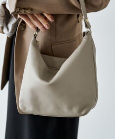 russet ソフトレザーシンプルショルダーバッグ (CE-1328-WEB)