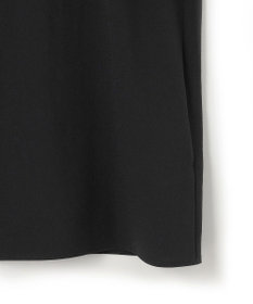 ICB L 【洗える】ストレッチジョーゼット ラッフルデザインブラウス