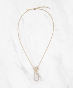 TOCCA 【八木アリサさん着用】SHAKE RIBBON 2WAY BROOCH NECKLACE ブローチネックレス